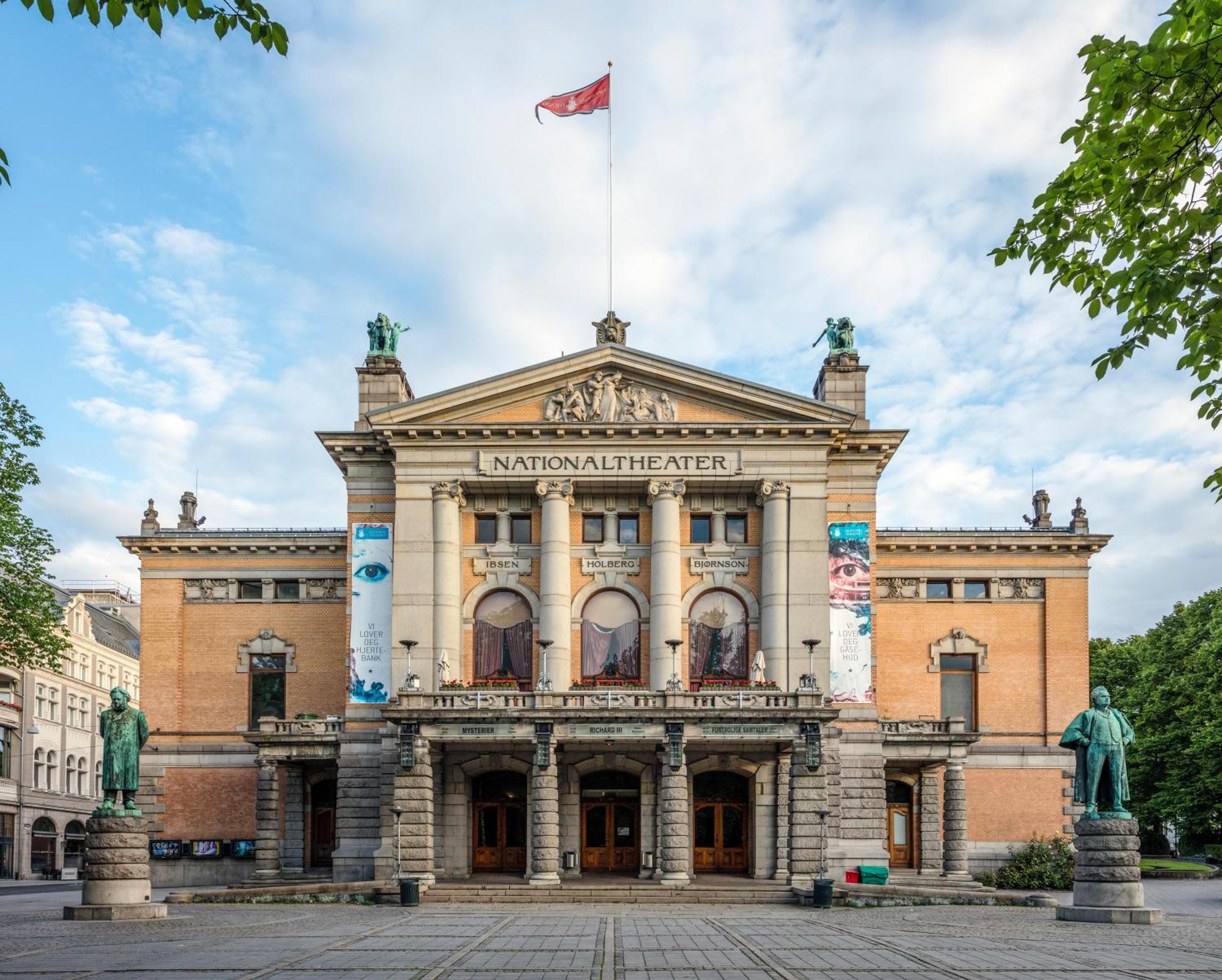 National Theater Dormitory Mixed Hostel Oslo Exterior foto